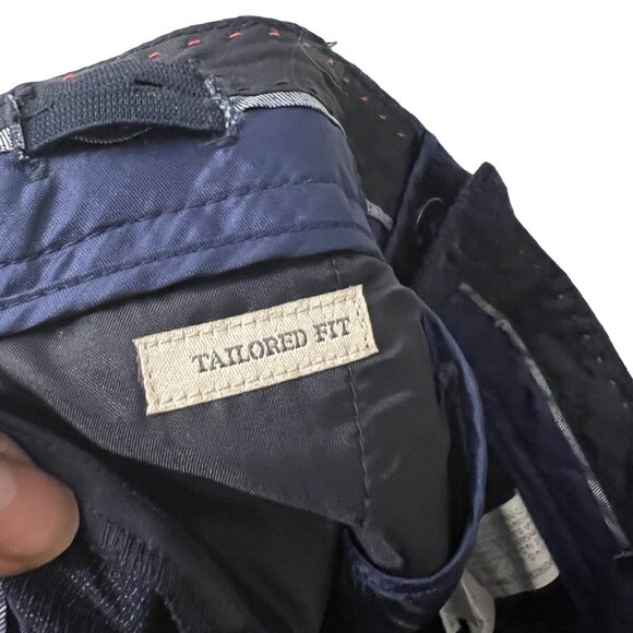 Zara Boys Navy Blue Extra Fine Merino Wool Trouser Pants Size 9/10 - Picture 5 of 7